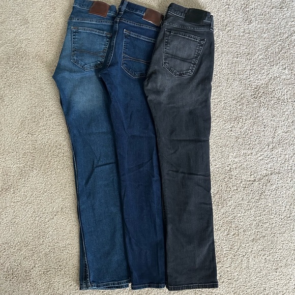 Hollister Other - Hollister Men's Slim Jeans in Blue and Black